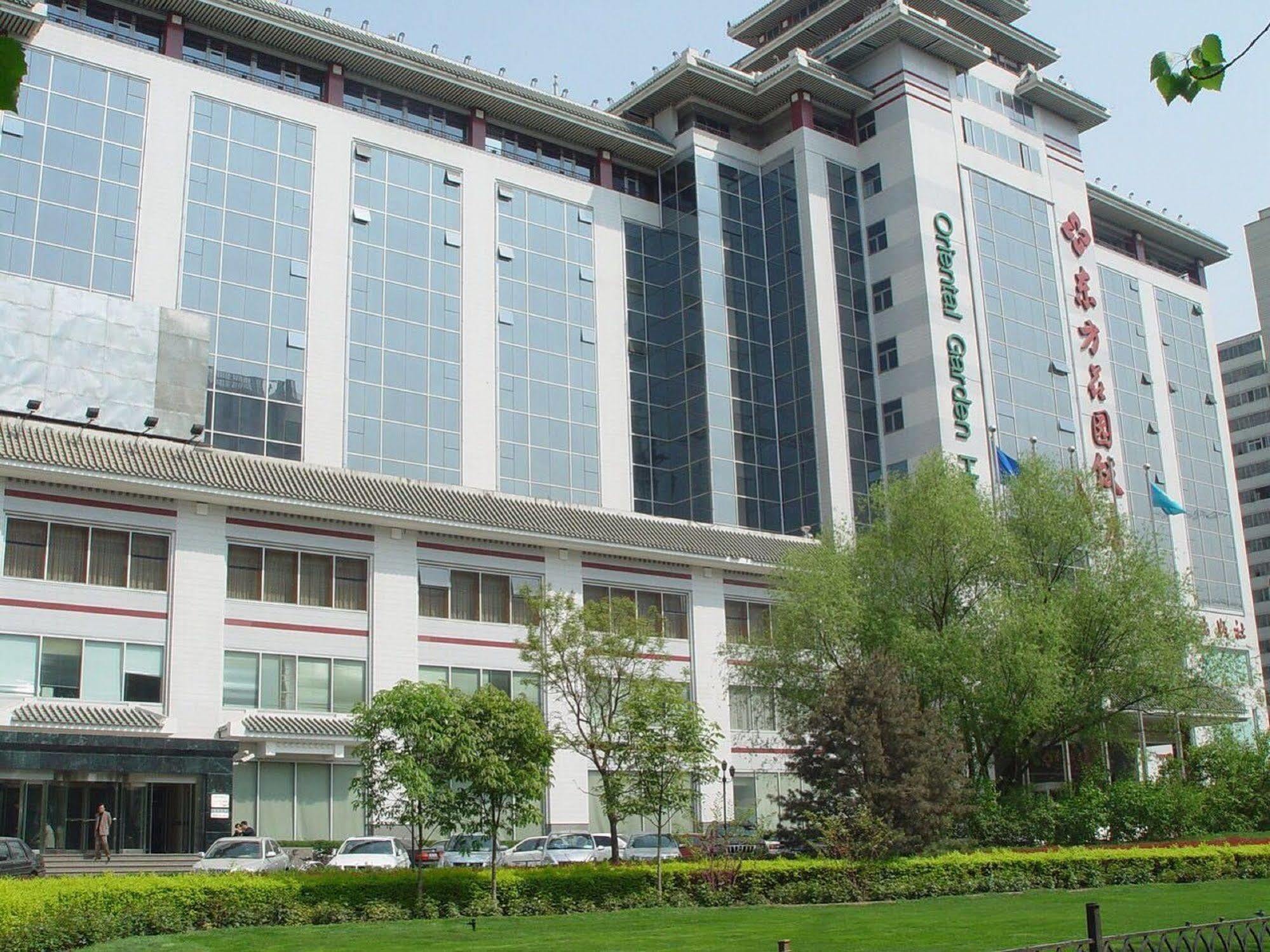 Oriental Garden Hotel Peking  Buitenkant foto